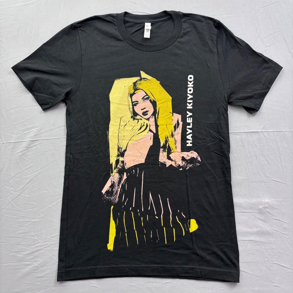 Hayley Kiyoko Expectations North American Tour 2018 Tee Black Small Bella Canvas